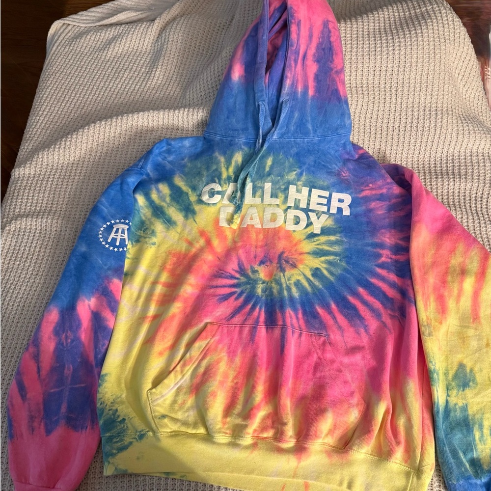 Call her daddy Colorful Tie-Dye Hoodie